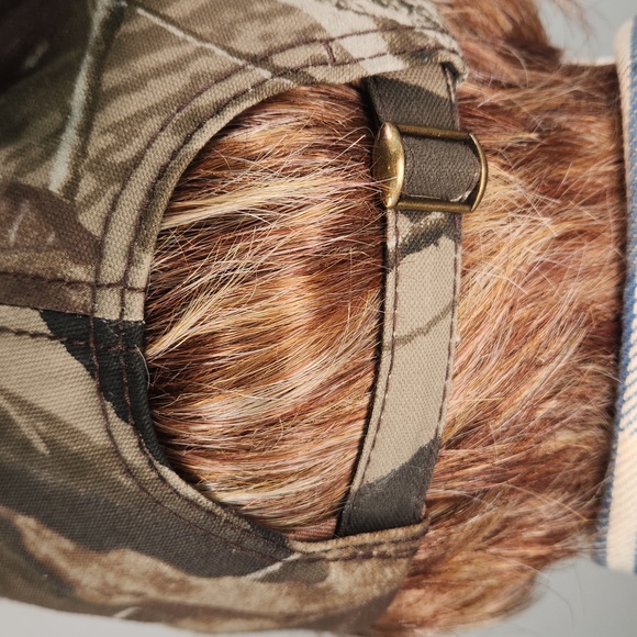 Realtree Hardwoods HD camo hat OSFM Adjustable Buckle back - Picture 6 of 17